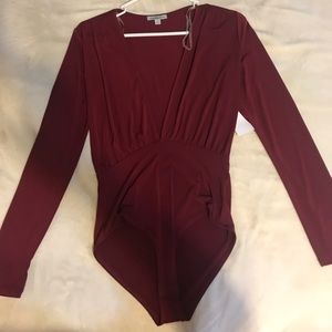 Long sleeve body suite